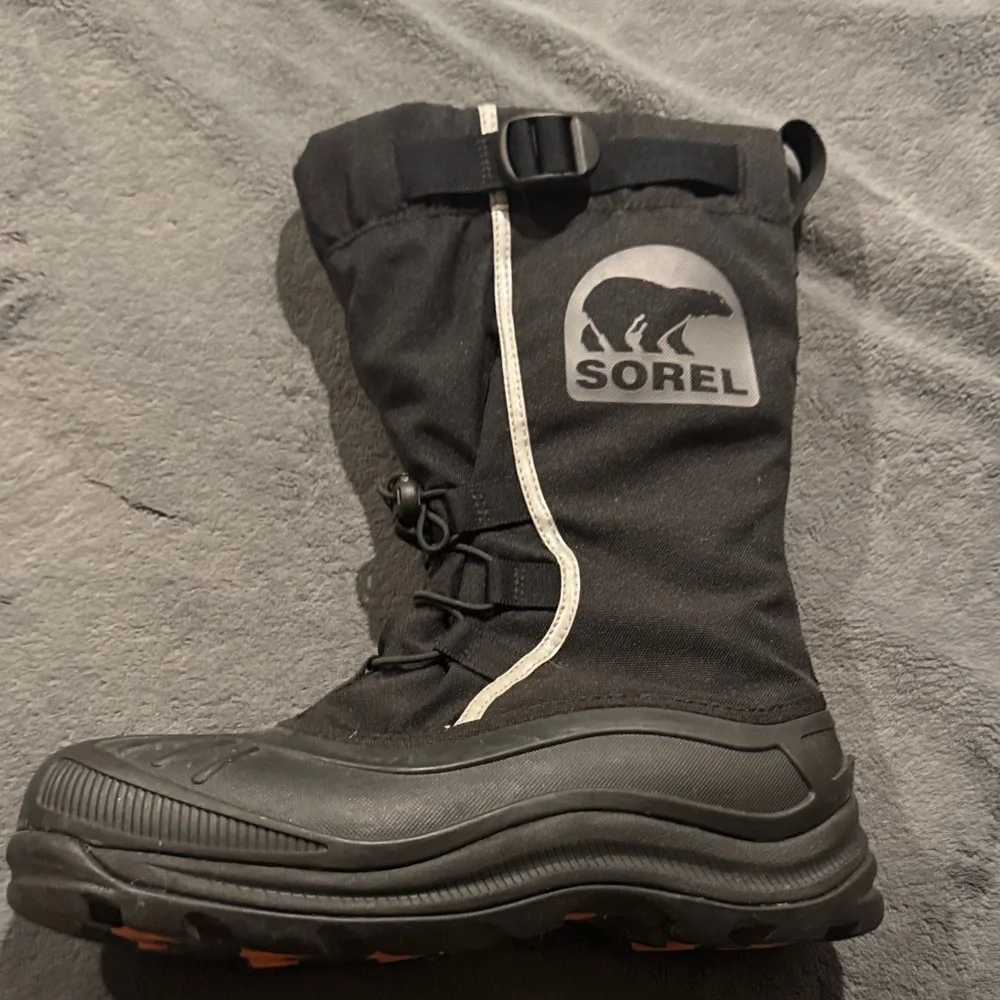 Sorel Adult Black Snow Boots
